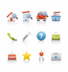 Real estate vector image