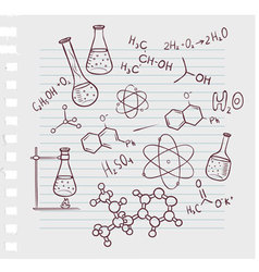 Chemistry vector image