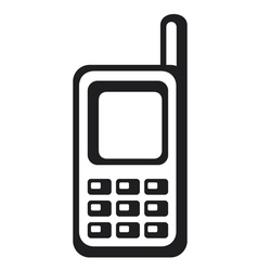 Mobile phone icon vector image