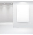 Gallery interior vector image