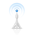 Radio tower vector image