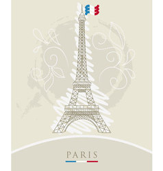 Paris vector image