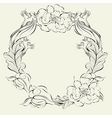 Letter o vector image