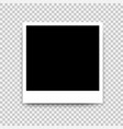 Photo frame vector image