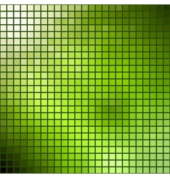 Green mosaic Summer theme template vector image
