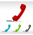 Phone receiver vector image