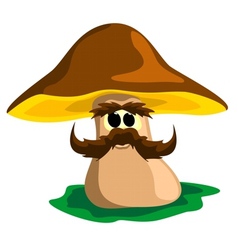 Mushroom vector image