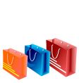 Shopping bag vector image