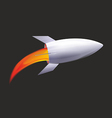 Future rocket vector image