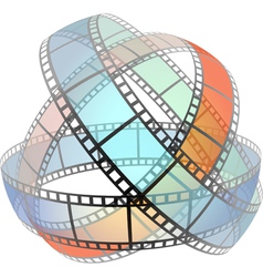 Film strip vector image
