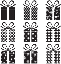 Gift Boxes vector image