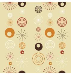 Retro pattern vector image