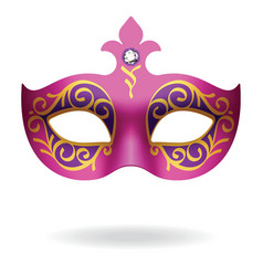 Carnival mask vector image