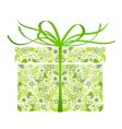 Stylized gift vector image