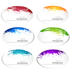 Set of banners vector image