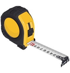Single Tape measure vector image