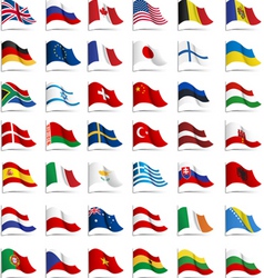World flags vector image