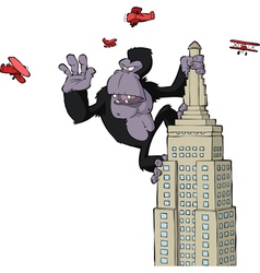 King kong vector image