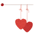 Two balls of threads vector image