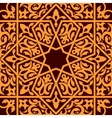 Arabic and islamic seamless ornament vector image