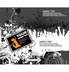 Concert poster Concert poster vector image