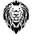 Lion tribal tattoo vector image