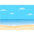 Summer background vector image