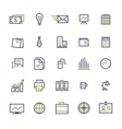 Set of business icons for internet marketing and Set of business icons for internet marketing and vector image