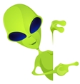 Funny Alien vector image