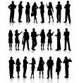 Business people vector image