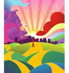 Cityscape vector image