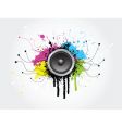 Grunge sound vector image