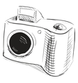 Photo camera icon vector image