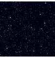 Space with stars background Galaxy and vector image