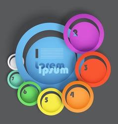 Template for a content vector image