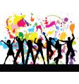 Grunge party vector image