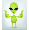 Funny Alien vector image