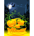 Halloween vector image