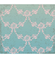 Abstract flower elements on grunge background vector image