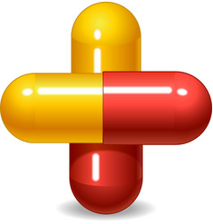 Pill vector image