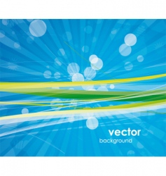 Water background vector image