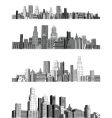 City blocks vector image
