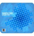 Blue halftone Blue halftone vector image