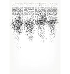 Old paper texture vector image