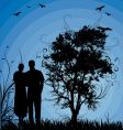 Romantic date vector image