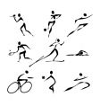 Sports icons collection vector image