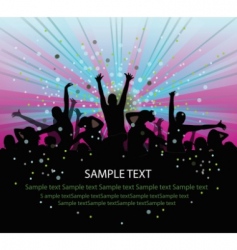 People dancing vector image