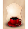 Coffee design template vector image