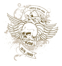Vintage emblem vector image
