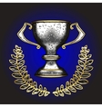 Silver award vector image